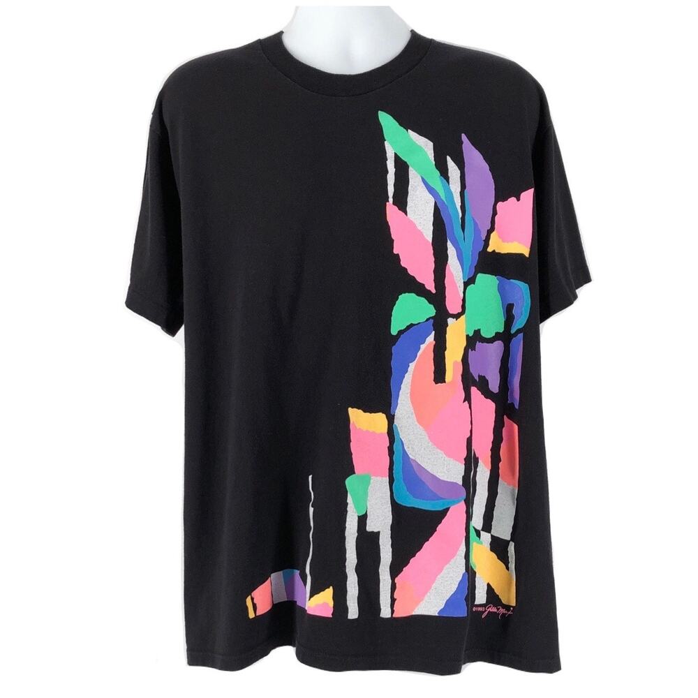 90s abstract art Gilda Marx tshirt 1990s vintage